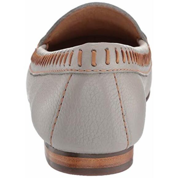 Driver Club USA 5 Penny Loafers Gray Leather New - Picture 4 of 6